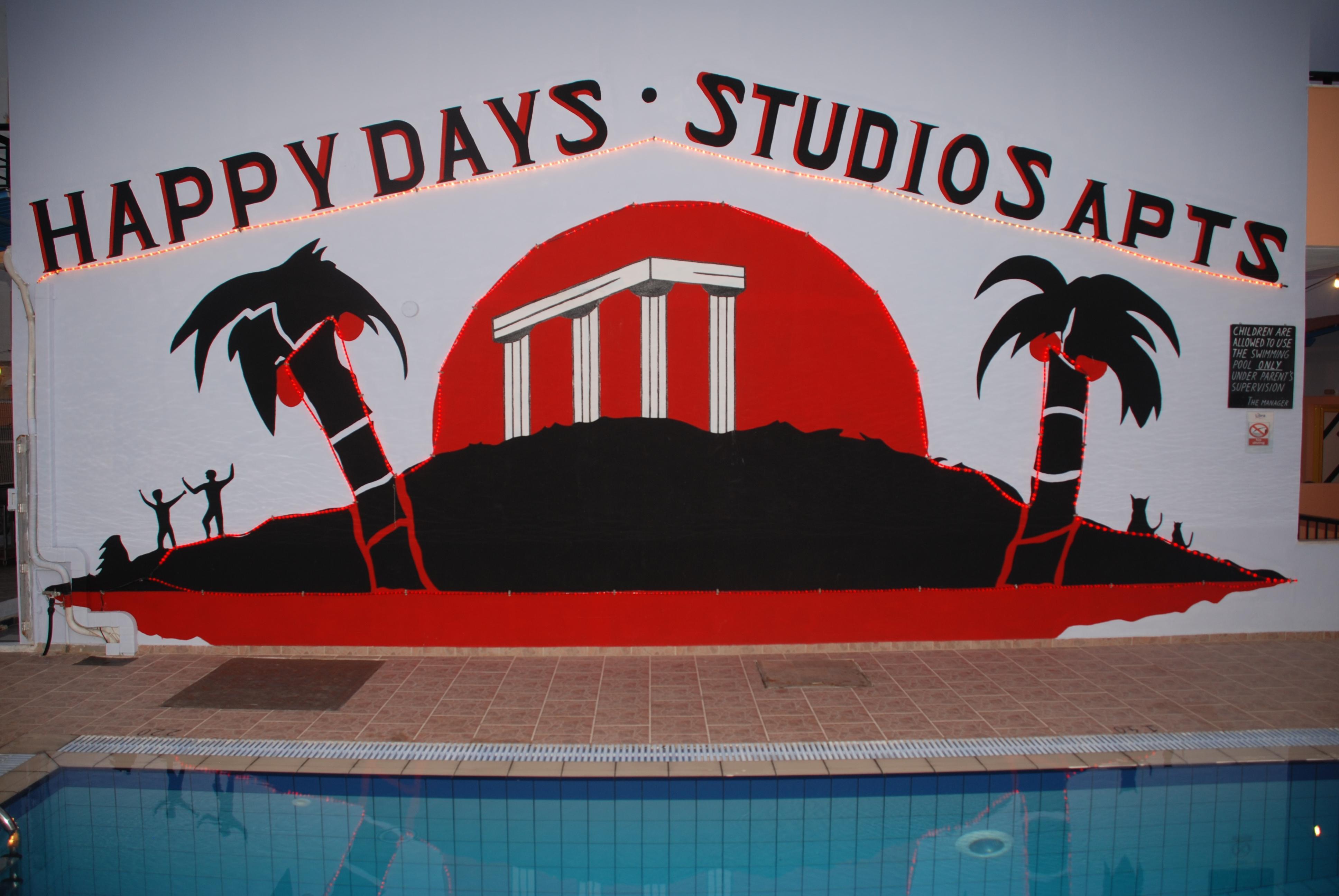 Happy Days Aparthotel มาเลีย ภายนอก รูปภาพ