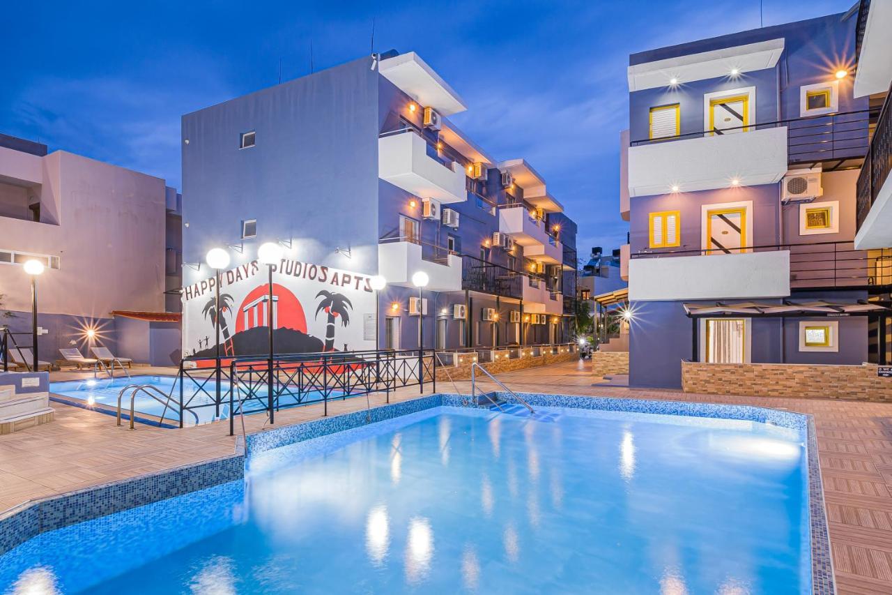 Happy Days Aparthotel มาเลีย ภายนอก รูปภาพ